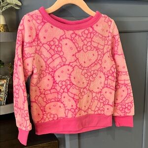 Pink Hello Kitty Kids Sweatshirt
